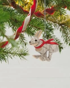 Hallmark Birch Hare Ornament