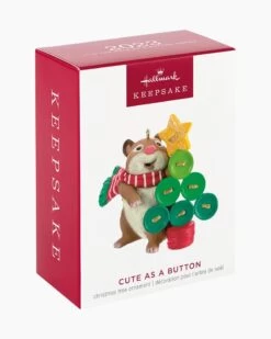 Hallmark Cute As A Button Ornament -Toy store 000500 1000621979 NoColor ALT4