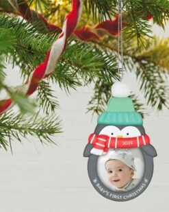 Hallmark Baby's 1st Christmas 2023 Photo Frame Ornament
