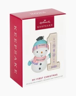 Hallmark My First Christmas Snowman 2023 Ornament 10 Hallmark My First Christmas Snowman 2023 Ornament -Toy store 000500 1000621981 NoColor ALT4