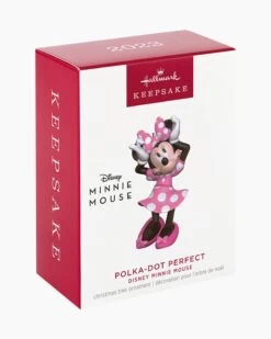 Hallmark Disney Minnie Mouse Polka-Dot Perfect Ornament -Toy store 000500 1000621987 NoColor ALT4