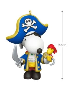 Hallmark Peanuts® Spotlight On Snoopy Pirate Snoopy Ornament -Toy store 000500 1000621995 NoColor ALT3