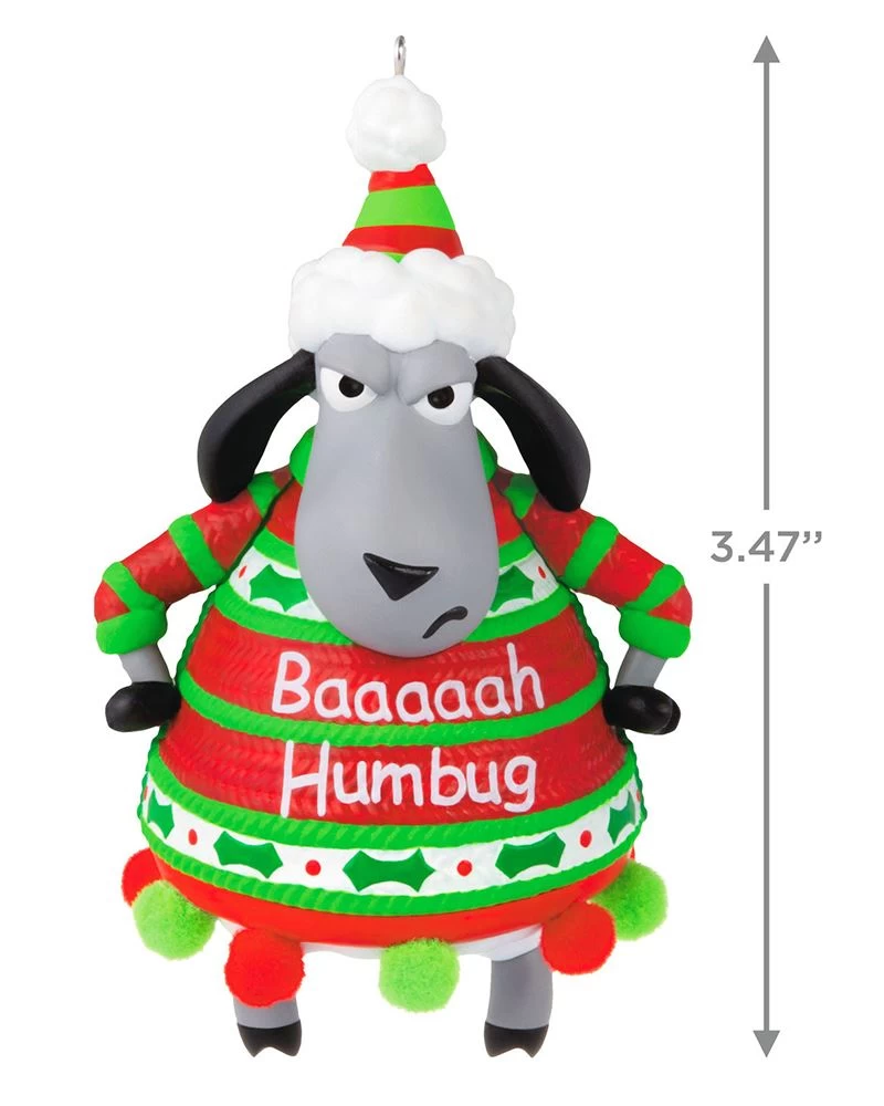 Hallmark Baaaaah Humbug! Ornament 4 Hallmark Baaaaah Humbug! Ornament - Image 4