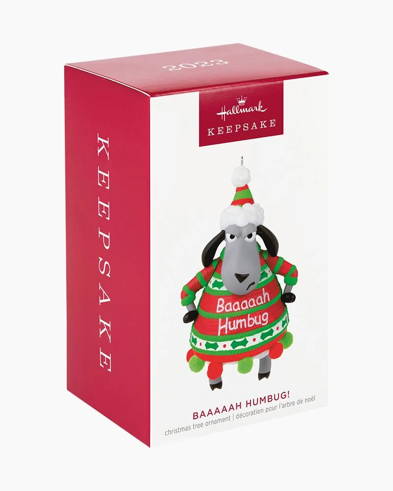 Hallmark Baaaaah Humbug! Ornament 5 Hallmark Baaaaah Humbug! Ornament - Image 5