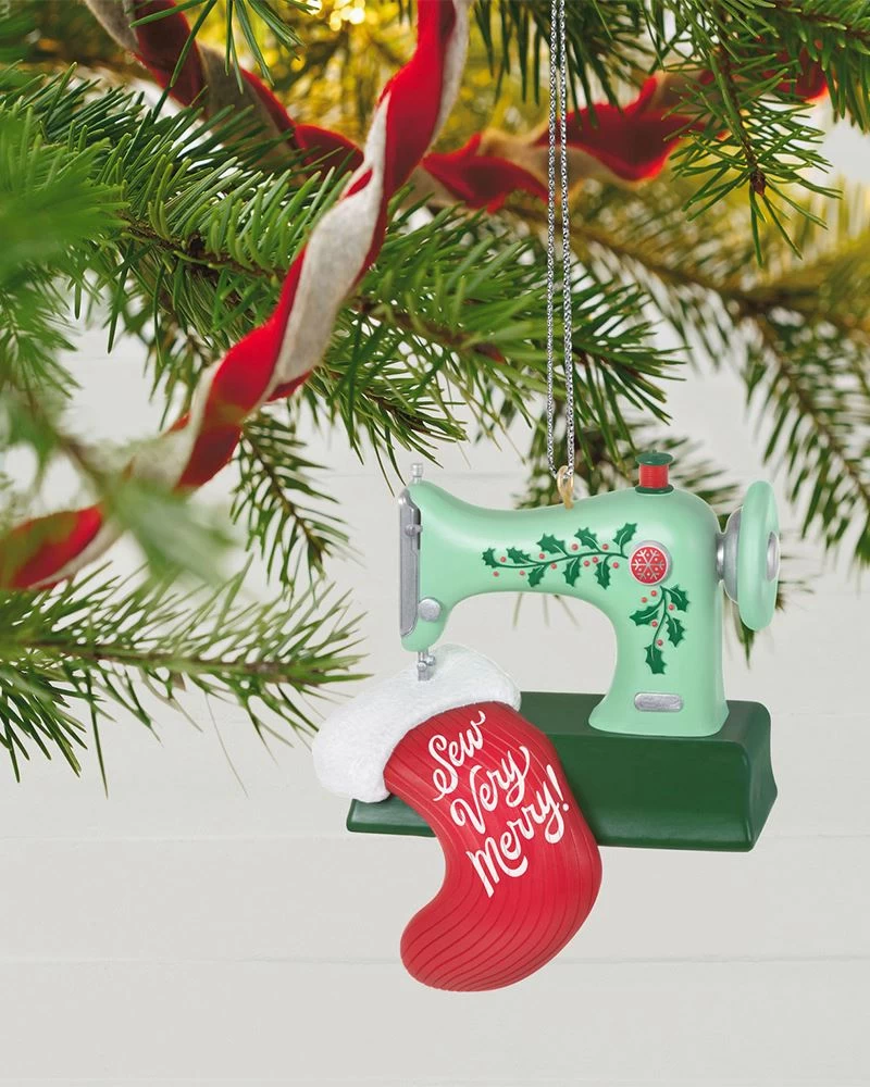 Hallmark Sew Very Merry! Ornament 1 Hallmark Sew Very Merry! Ornament