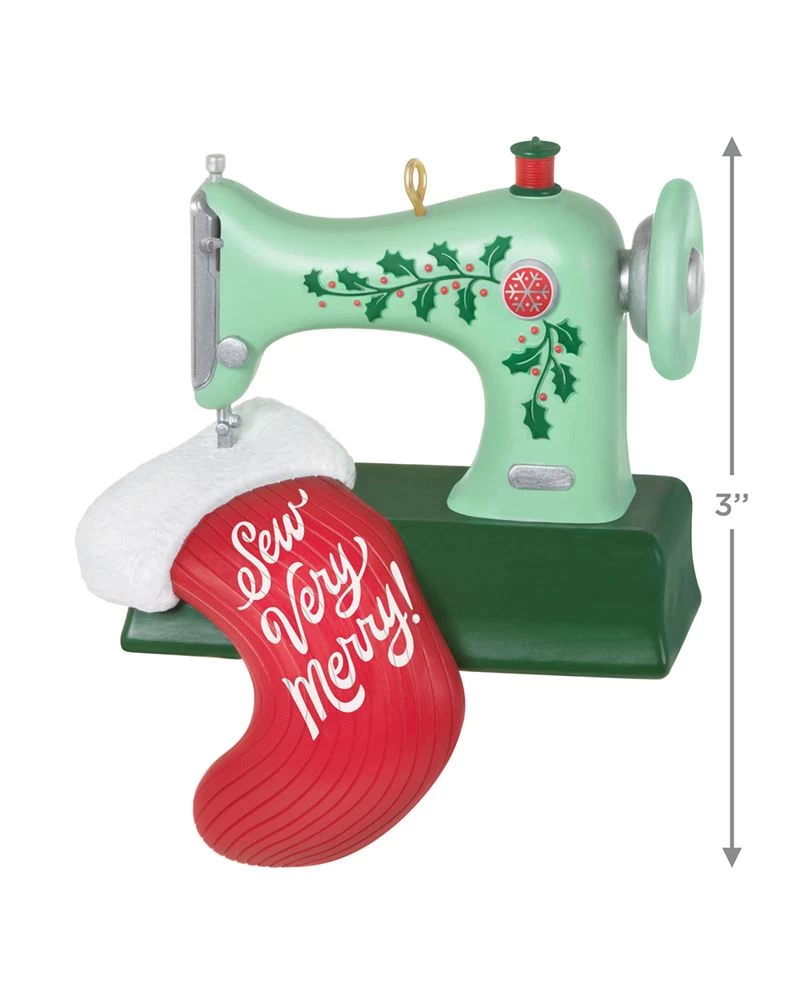 Hallmark Sew Very Merry! Ornament 4 Hallmark Sew Very Merry! Ornament - Image 4
