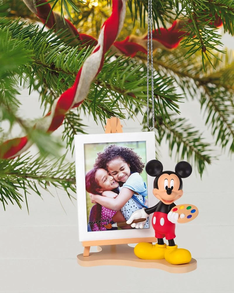 Hallmark Disney Mickey Mouse Picture Perfect Photo Frame Ornament 1 Hallmark Disney Mickey Mouse Picture Perfect Photo Frame Ornament