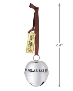 Hallmark The Polar Express™ Santa's Sleigh Bell 2023 Metal Ornament -Toy store 000500 1000622021 NoColor ALT3