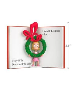 Hallmark Dr. Seuss's How The Grinch Stole Christmas!™ Cindy-Lou Who Ornament -Toy store 000500 1000622024 NoColor ALT3
