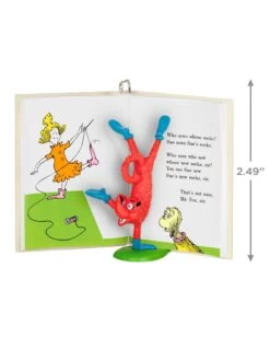 Hallmark Dr. Seuss's Fox In Socks™ Who Sews Whose Socks? Ornament 9 Hallmark Dr. Seuss's Fox In Socks™ Who Sews Whose Socks? Ornament -Toy store 000500 1000622025 NoColor ALT3