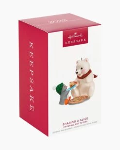 Hallmark Snowball And Tuxedo Sharing A Slice Ornament -Toy store 000500 1000622029 NoColor ALT4