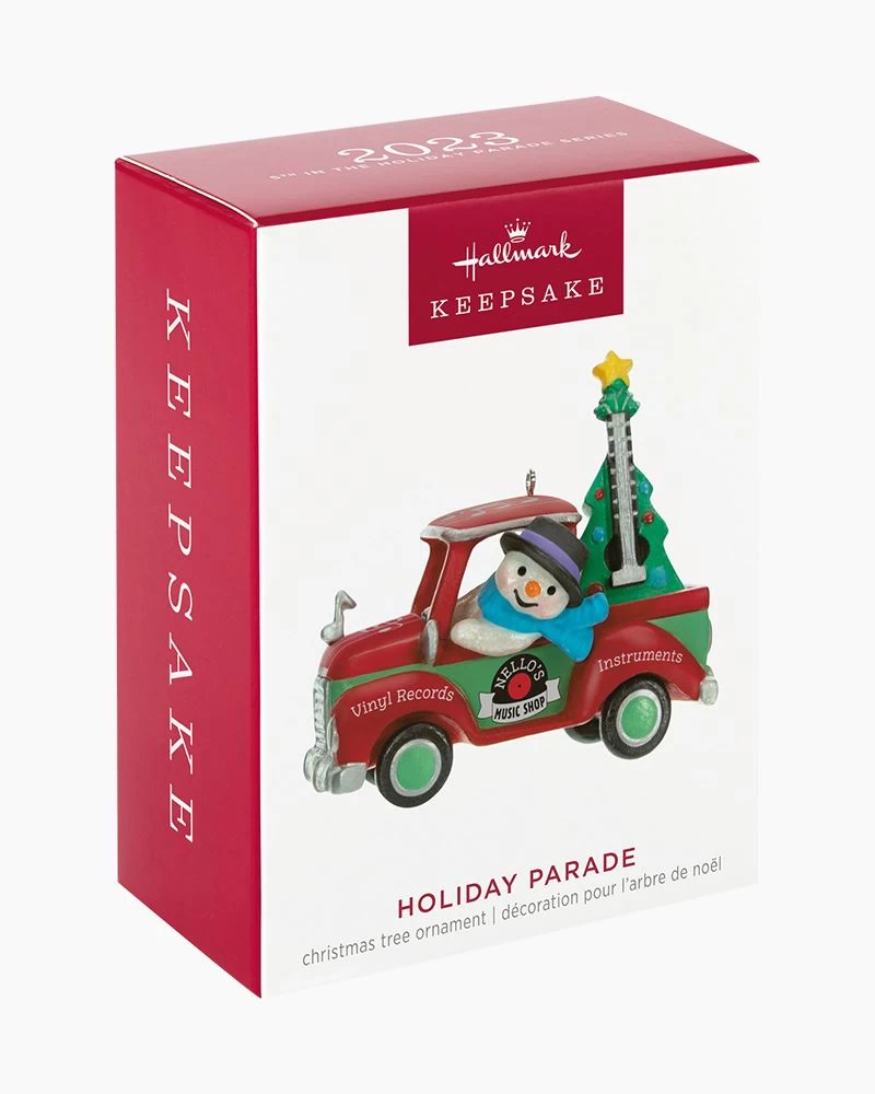 Hallmark Holiday Parade Nello's Music Shop Truck 2023 Ornament 5 Hallmark Holiday Parade Nello's Music Shop Truck 2023 Ornament - Image 5