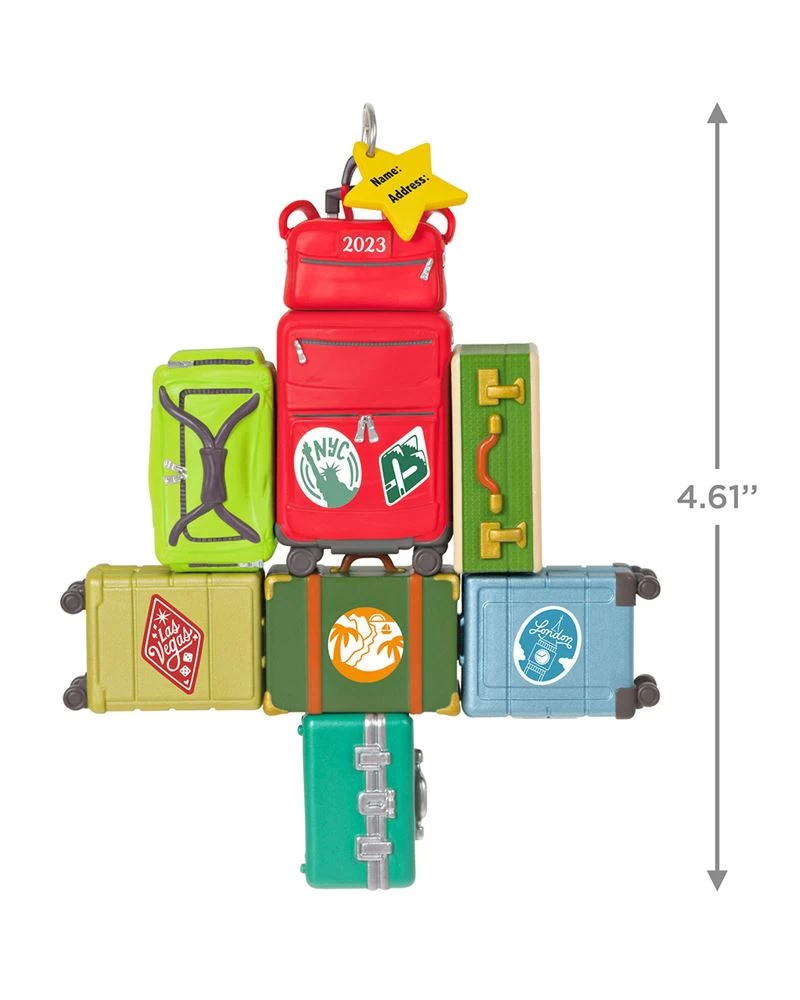 Hallmark Travel All The Way 2023 Ornament 4 Hallmark Travel All The Way 2023 Ornament - Image 4