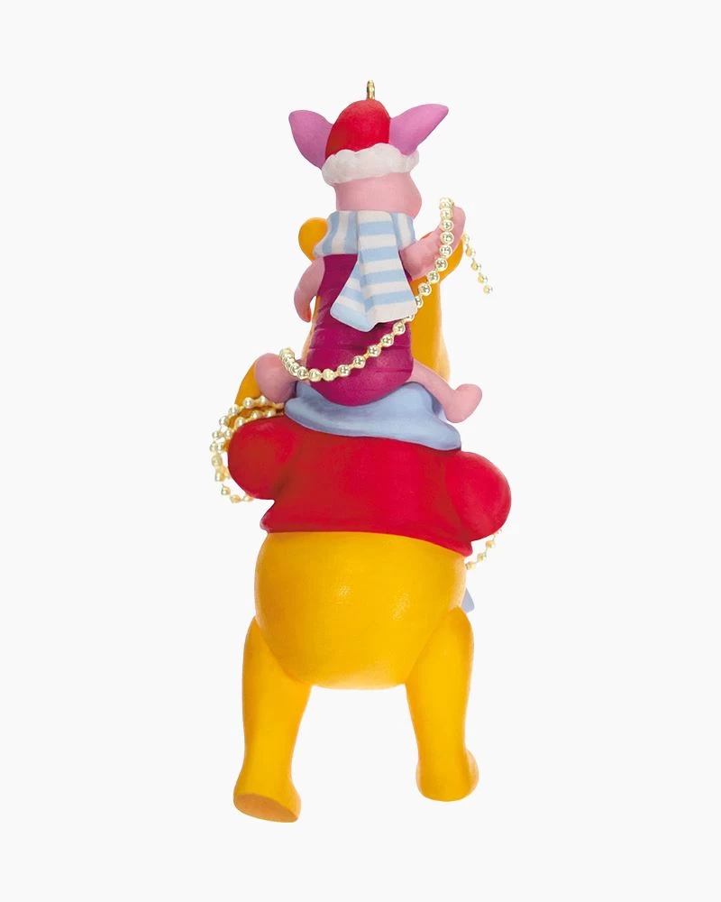 Hallmark Disney Winnie The Pooh Trimming The Tree Together Ornament 3 Hallmark Disney Winnie The Pooh Trimming The Tree Together Ornament - Image 3