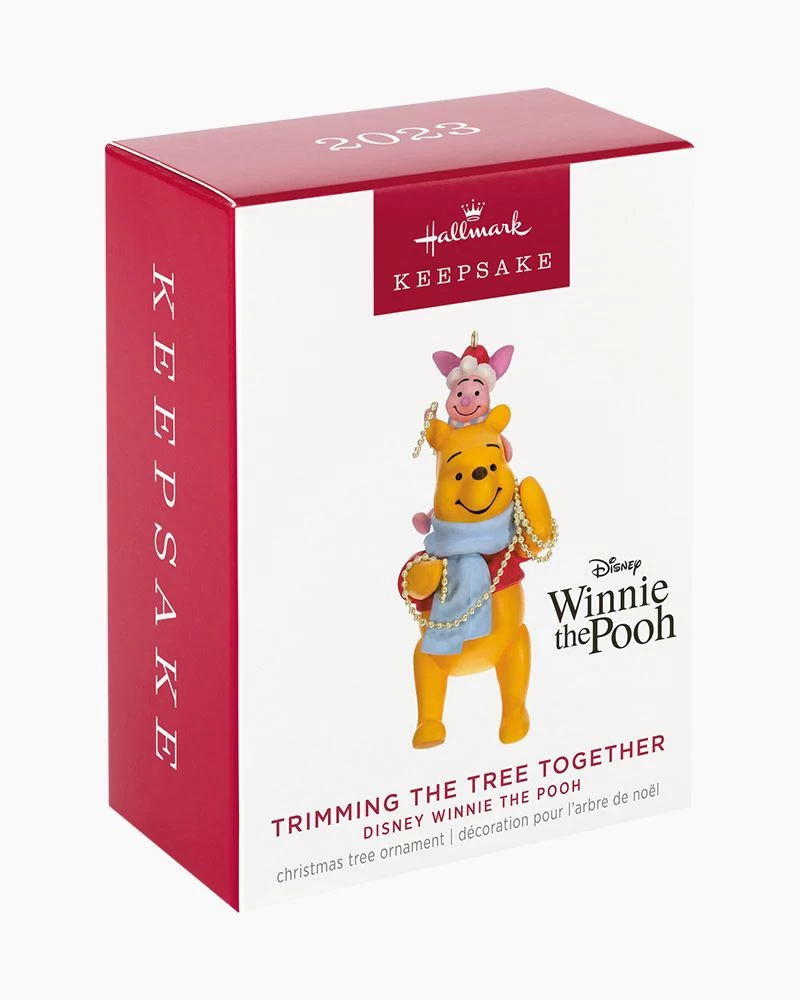 Hallmark Disney Winnie The Pooh Trimming The Tree Together Ornament 5 Hallmark Disney Winnie The Pooh Trimming The Tree Together Ornament - Image 5