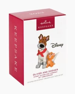 Hallmark Disney Oliver And Company 35th Anniversary Oliver And Dodger Ornament 10 Hallmark Disney Oliver And Company 35th Anniversary Oliver And Dodger Ornament -Toy store 000500 1000622047 NoColor ALT4