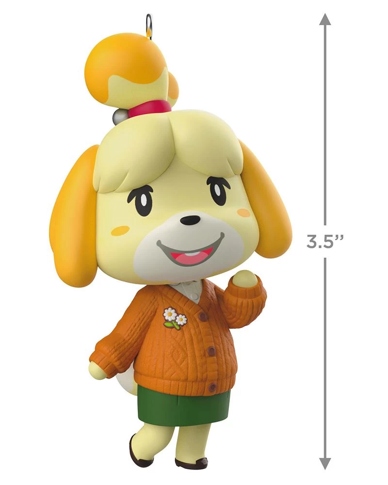 Hallmark Nintendo Animal Crossing™ Isabelle Ornament 4 Hallmark Nintendo Animal Crossing™ Isabelle Ornament - Image 4