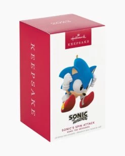 Hallmark Sonic The Hedgehog Sonic's Spin Attack Ornament 10 Hallmark Sonic The Hedgehog Sonic's Spin Attack Ornament -Toy store 000500 1000622060 NoColor ALT4