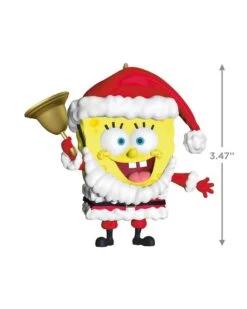 Hallmark Nickelodeon SpongeBob SquarePants Santa Ornament -Toy store 000500 1000622073 NoColor ALT3