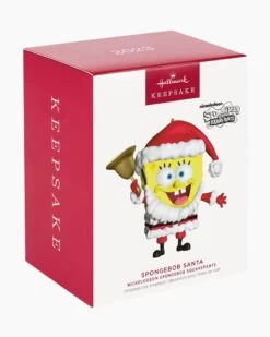 Hallmark Nickelodeon SpongeBob SquarePants Santa Ornament -Toy store 000500 1000622073 NoColor ALT4