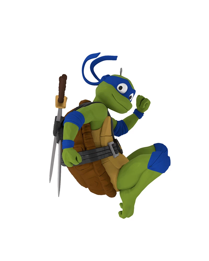 Hallmark Teenage Mutant Ninja Turtles: Mutant Mayhem Leonardo Ornament 1 Hallmark Teenage Mutant Ninja Turtles: Mutant Mayhem Leonardo Ornament