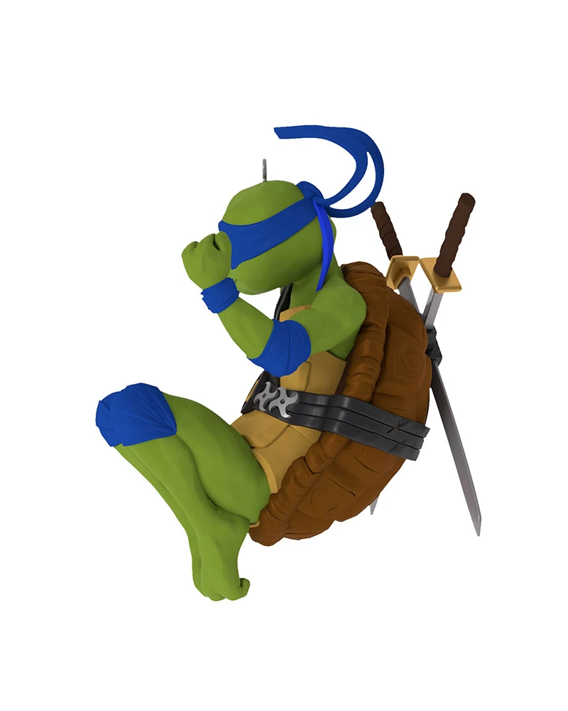 Hallmark Teenage Mutant Ninja Turtles: Mutant Mayhem Leonardo Ornament 2 Hallmark Teenage Mutant Ninja Turtles: Mutant Mayhem Leonardo Ornament - Image 2