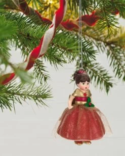 Hallmark Madame Alexander Golden Holiday Celebration Ornament