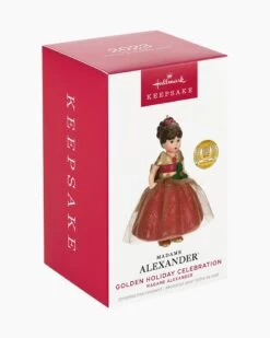 Hallmark Madame Alexander Golden Holiday Celebration Ornament -Toy store 000500 1000622080 NoColor ALT4