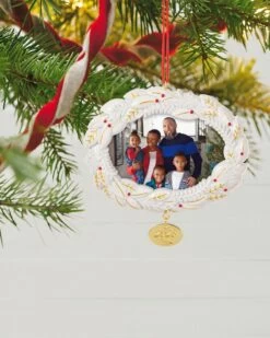 Hallmark A Beautiful Year 2023 Metal Photo Frame Ornament