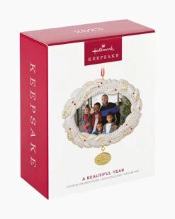 Hallmark A Beautiful Year 2023 Metal Photo Frame Ornament -Toy store 000500 1000622088 NoColor ALT4
