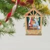 Hallmark A Child Is Born Nativity Papercraft Ornament