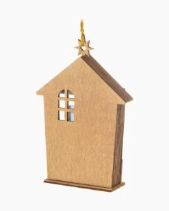 Hallmark A Child Is Born Nativity Papercraft Ornament -Toy store 000500 1000622089 NoColor ALT2