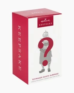 Hallmark Toymaker Santa Surprise Mystery Ornament