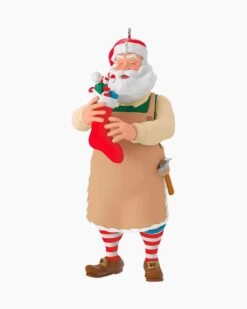 Hallmark Toymaker Santa Surprise Mystery Ornament -Toy store 000500 1000622094 NoColor ALT3