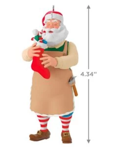 Hallmark Toymaker Santa Surprise Mystery Ornament -Toy store 000500 1000622094 NoColor ALT4