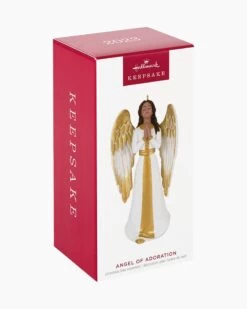 Hallmark Angel Of Adoration Ornament 10 Hallmark Angel Of Adoration Ornament -Toy store 000500 1000622095 NoColor ALT4