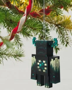 Hallmark Minecraft Warden Ornament With Light