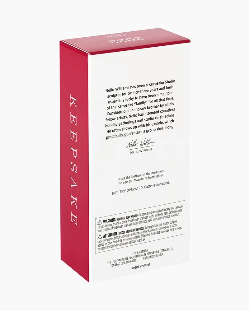 Hallmark Minecraft Warden Ornament With Light 6 Hallmark Minecraft Warden Ornament With Light - Image 6