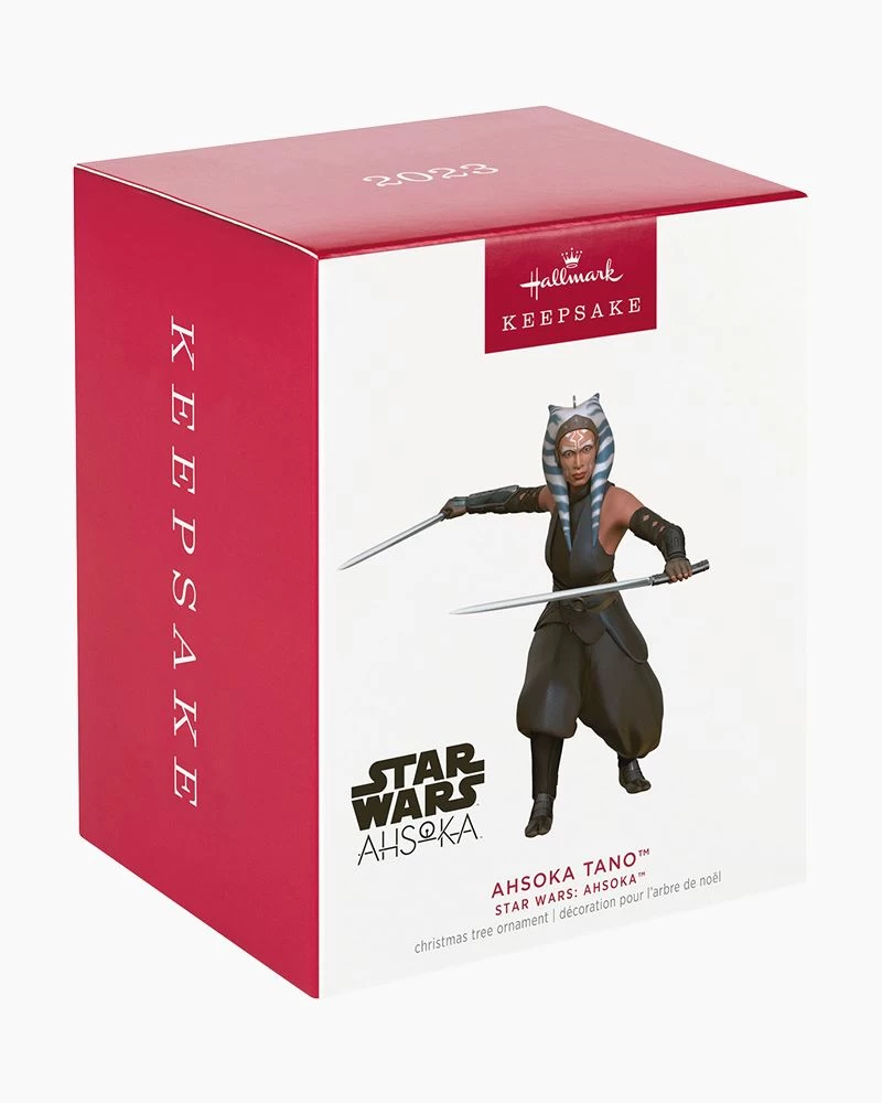 Hallmark Star Wars: Ahsoka™ Ahsoka Tano™ Ornament 5 Hallmark Star Wars: Ahsoka™ Ahsoka Tano™ Ornament - Image 5