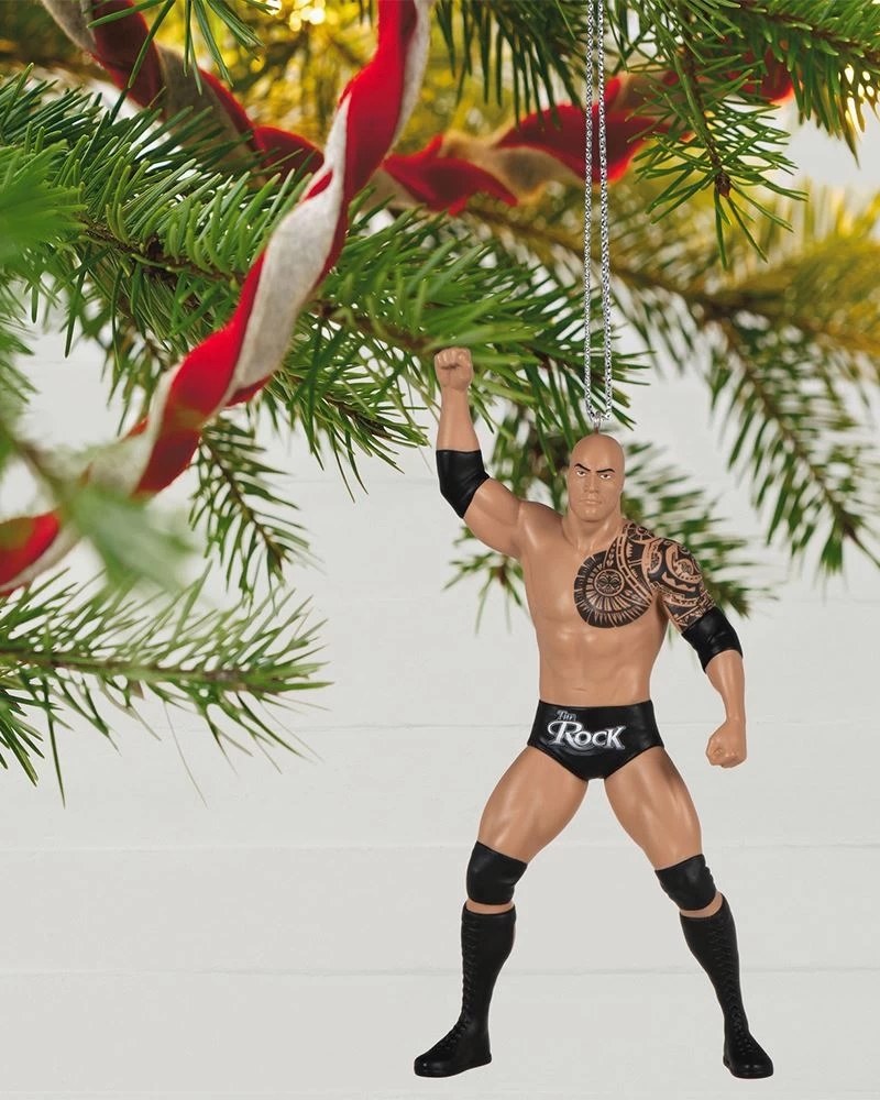 Hallmark WWE The Rock Ornament 1 Hallmark WWE The Rock Ornament