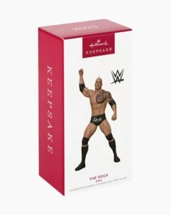 Hallmark WWE The Rock Ornament 10 Hallmark WWE The Rock Ornament -Toy store 000500 1000622127 NoColor ALT4