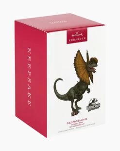 Hallmark Jurassic Park 30th Anniversary Dilophosaurus Ornament -Toy store 000500 1000622128 NoColor ALT4