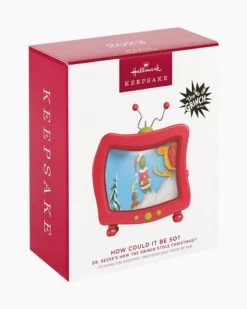 Hallmark Dr. Seuss's How The Grinch Stole Christmas!™ How Could It Be So? Ornament With Light And Sound -Toy store 000500 1000622132 NoColor ALT4
