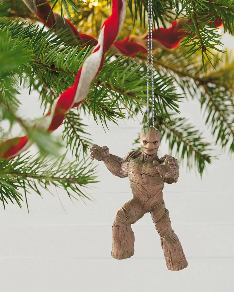 Hallmark Marvel Studios Guardians Of The Galaxy Vol. 3 Groot Ornament 1 Hallmark Marvel Studios Guardians Of The Galaxy Vol. 3 Groot Ornament
