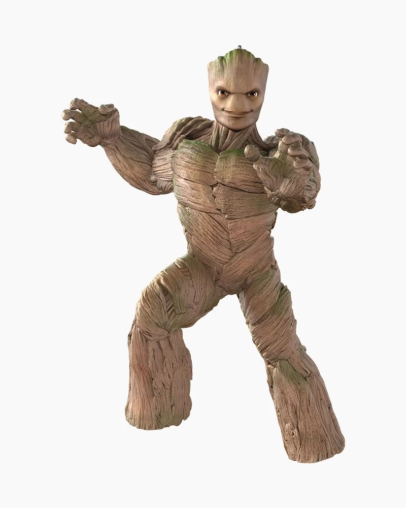 Hallmark Marvel Studios Guardians Of The Galaxy Vol. 3 Groot Ornament 2 Hallmark Marvel Studios Guardians Of The Galaxy Vol. 3 Groot Ornament - Image 2