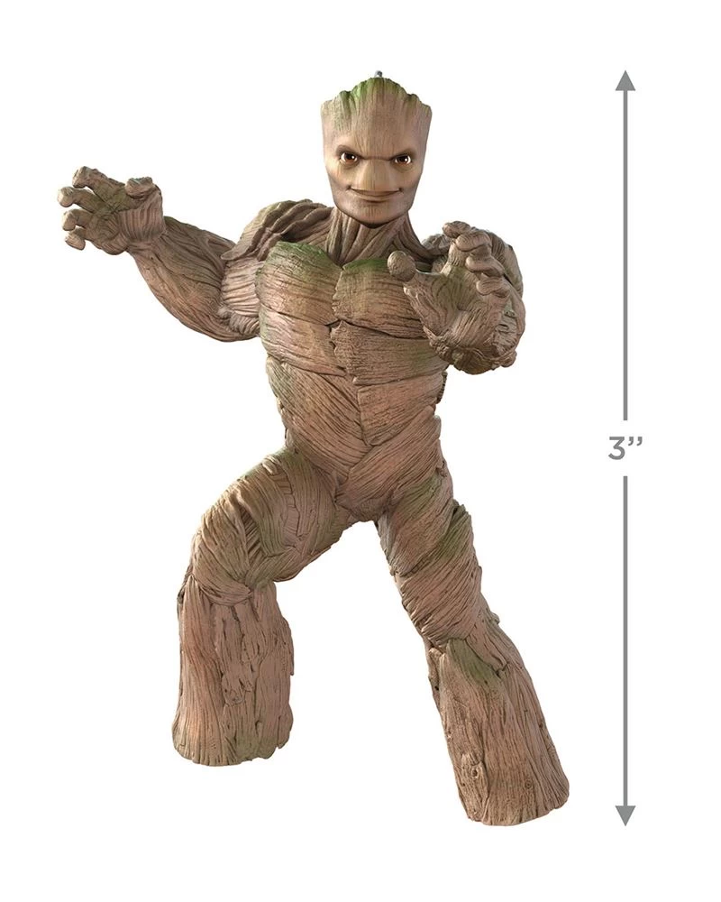Hallmark Marvel Studios Guardians Of The Galaxy Vol. 3 Groot Ornament 4 Hallmark Marvel Studios Guardians Of The Galaxy Vol. 3 Groot Ornament - Image 4