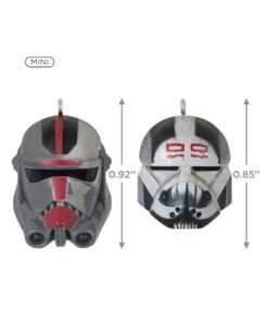 Hallmark Mini Star Wars: The Bad Batch™ Hunter™ And Wrecker™ Ornaments (Set Of 2) -Toy store 000500 1000622140 NoColor ALT3