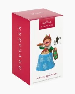 Hallmark Elf Did You Hear That? Ornament With Sound -Toy store 000500 1000622158 NoColor ALT4