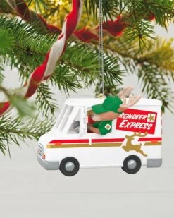 Hallmark Grandma Got Run Over By A Reindeer Musical Ornament