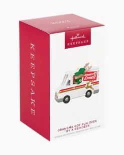 Hallmark Grandma Got Run Over By A Reindeer Musical Ornament -Toy store 000500 1000622161 NoColor ALT4